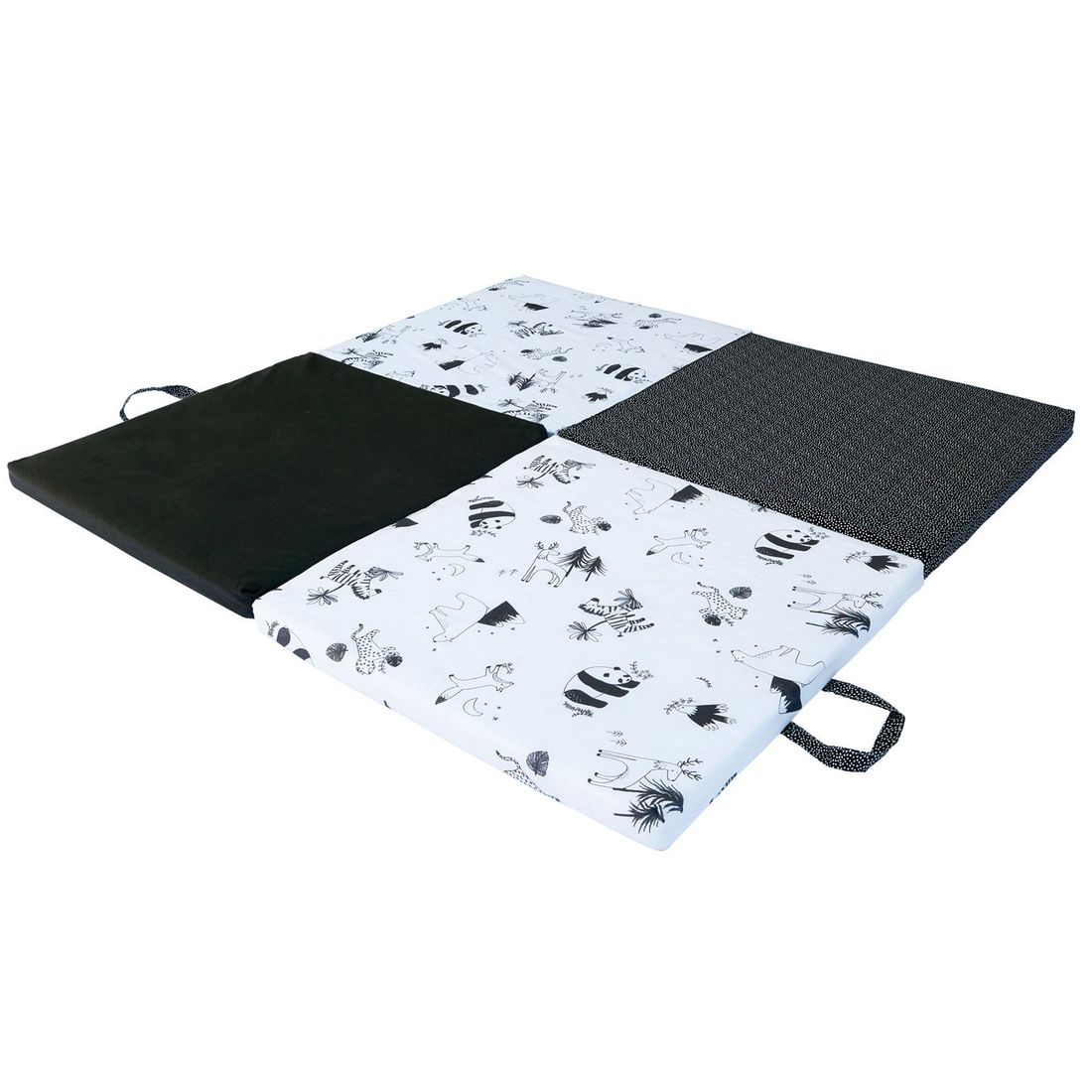 Tapis de jeu pliable 3 en 1 Black & white experience (Candide) - Image 8