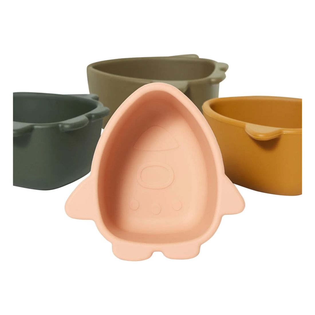 Liewood - Bols Malene en silicone - Set de 4 (Liewood) - Image 1