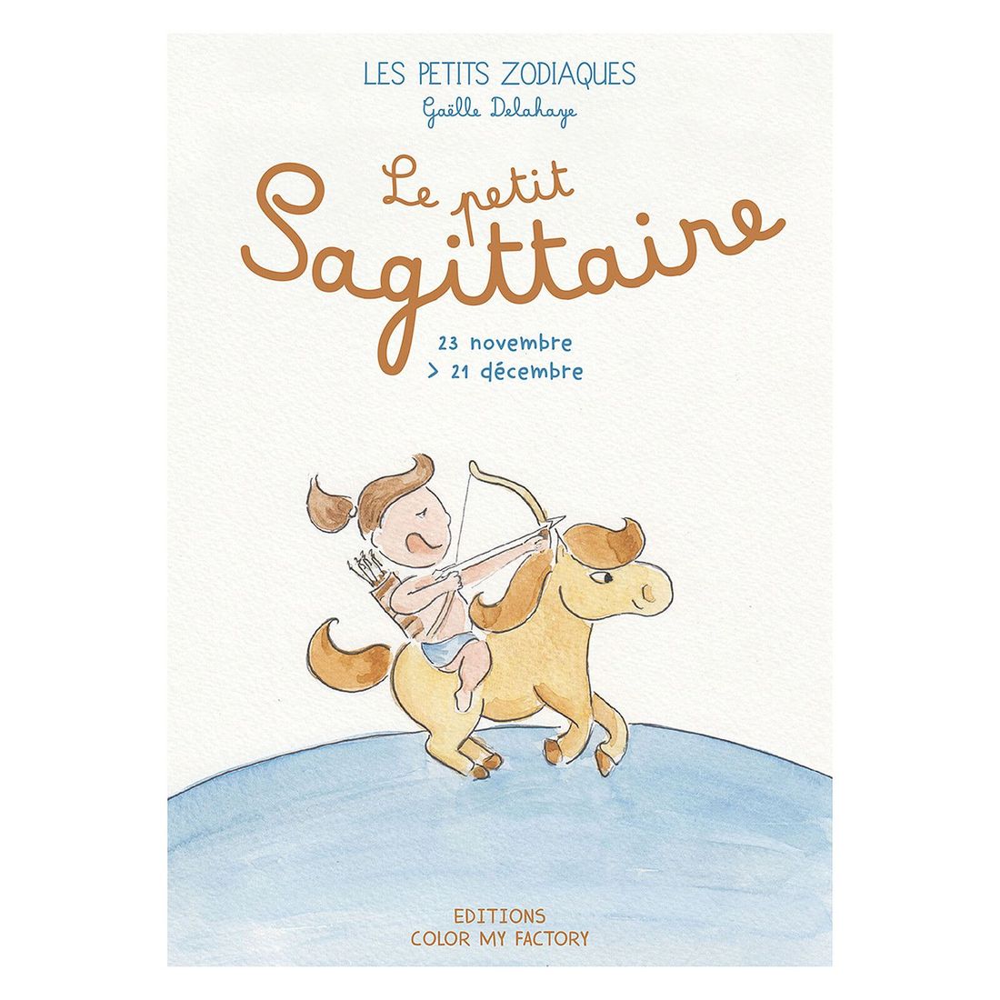 Le Petit Sagitaire (Les petits zodiaques) - Couverture