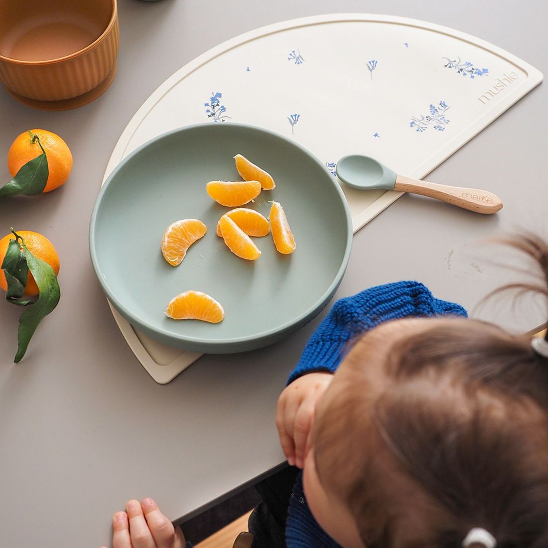 Coffret Repas Bébé en Silicone (Maïka) - Image 2