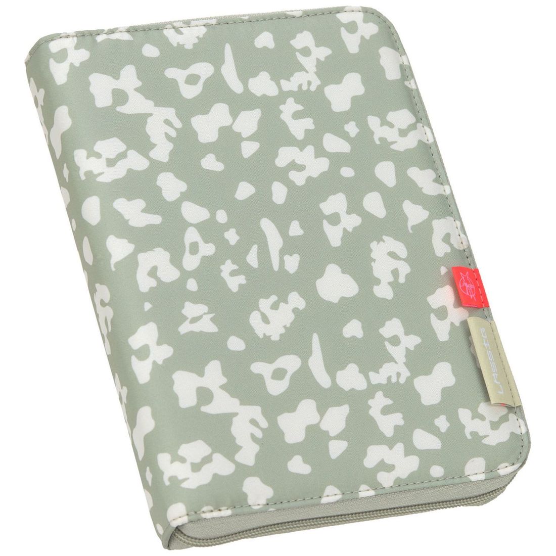 Protège carnet de santé Leo kaki clair (Lassig) - Couverture