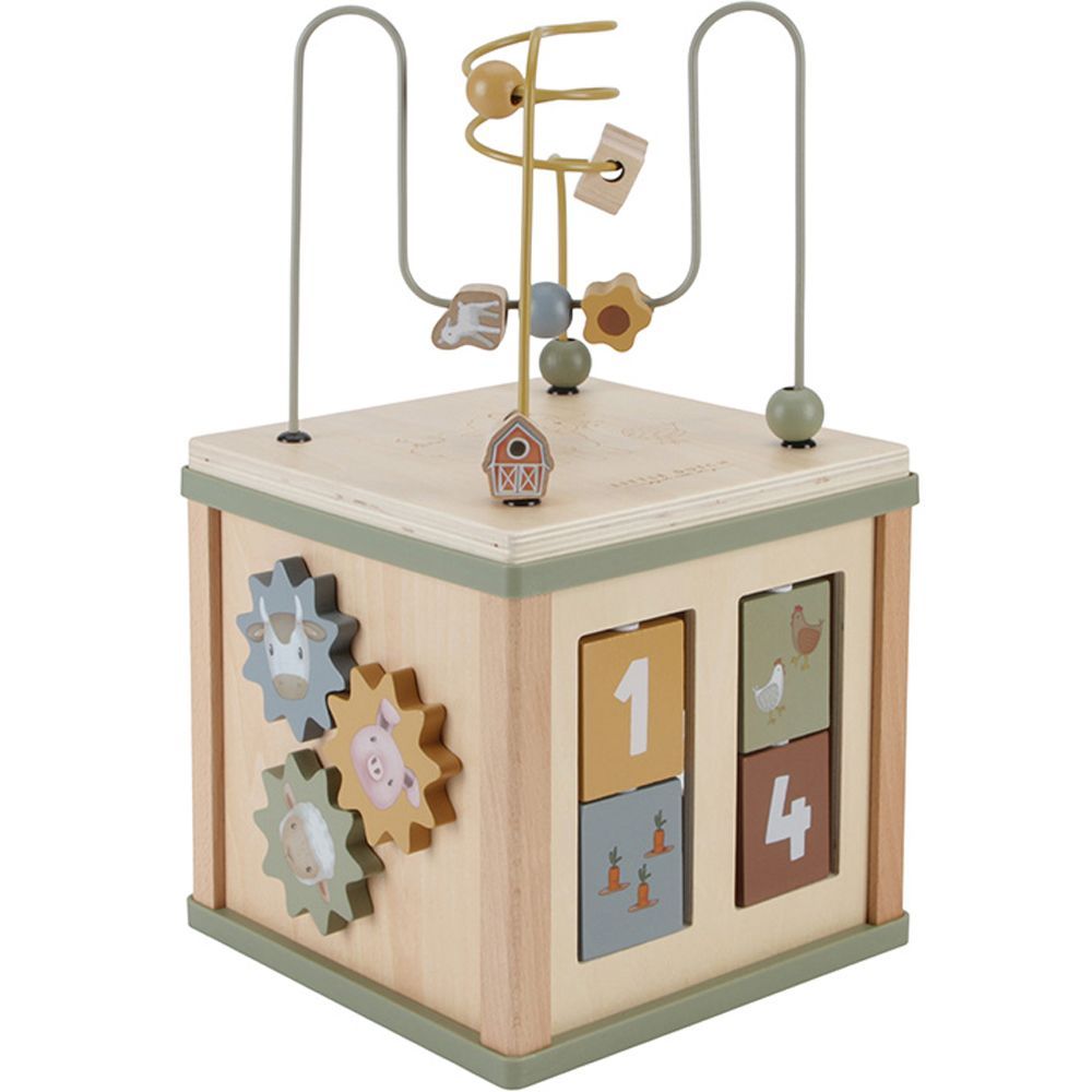 Cube d'activités en bois Little Farm (Little Dutch) - Image 7