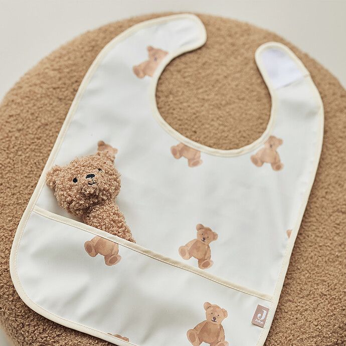 Lot de 2 Bavoirs - Teddy Bear (Jollein) - Image 2