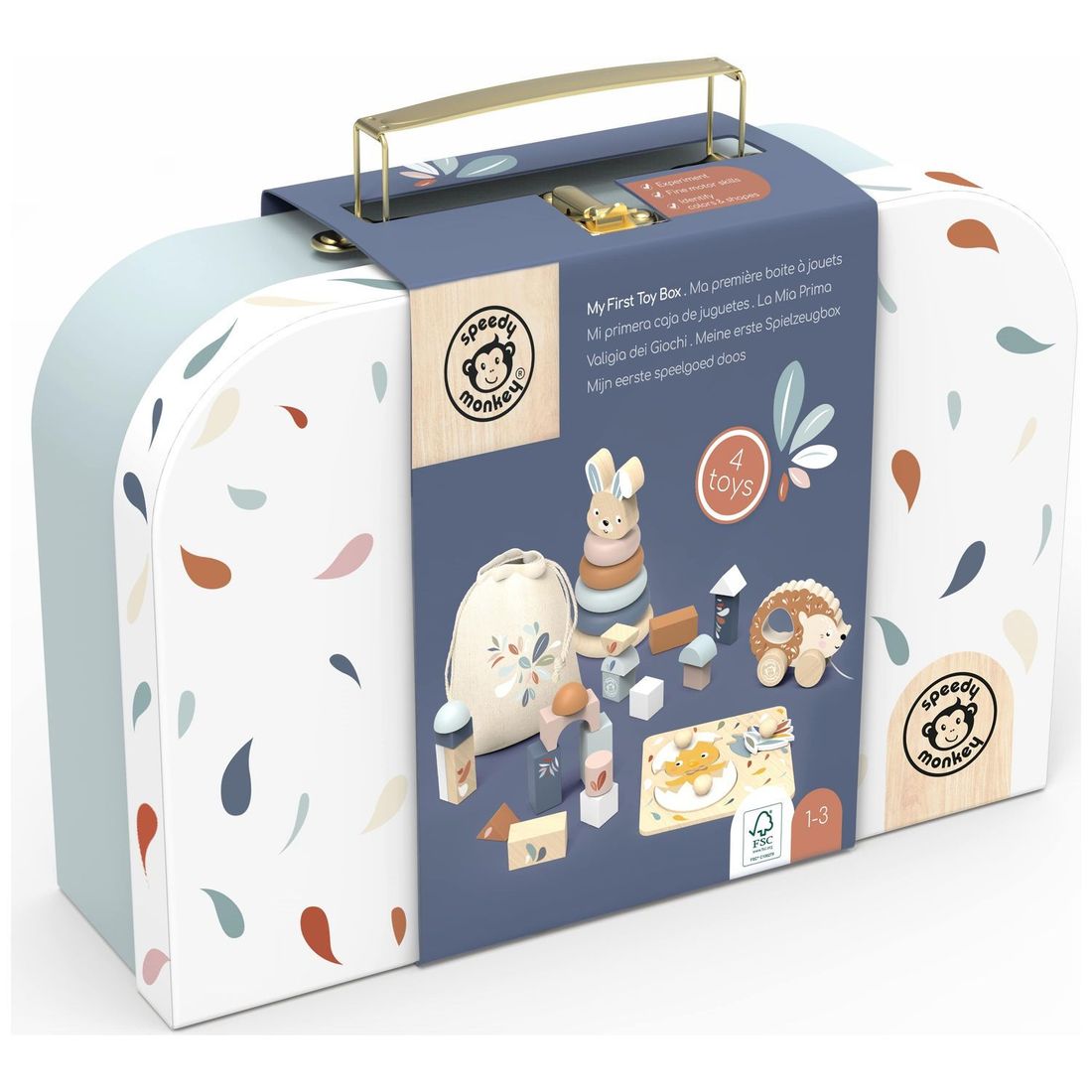 Coffret Ma première boîte à jouets (Speedy Monkey) - Image 4