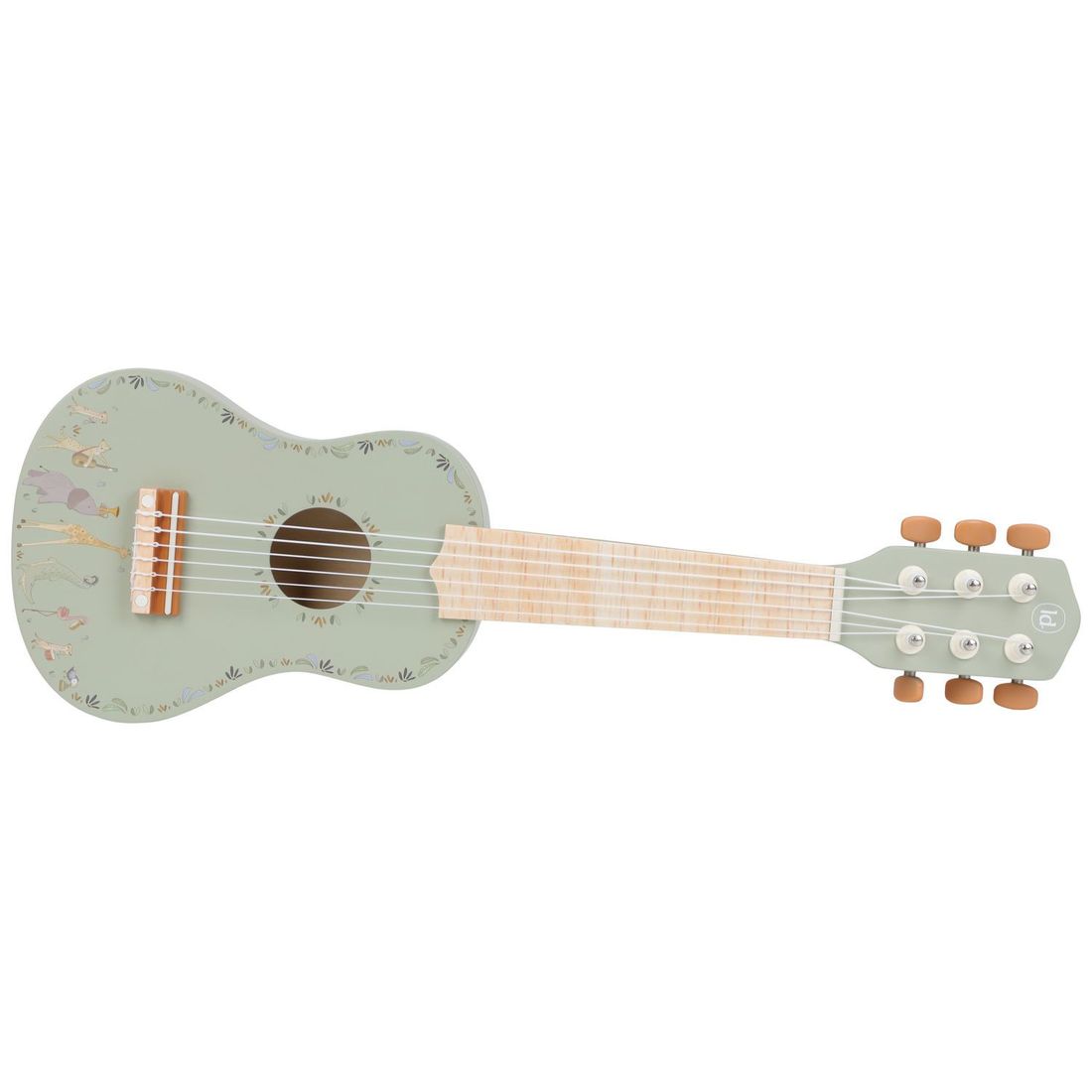 Guitare Verte en bois Safari Friends (Little Dutch) - Image 4