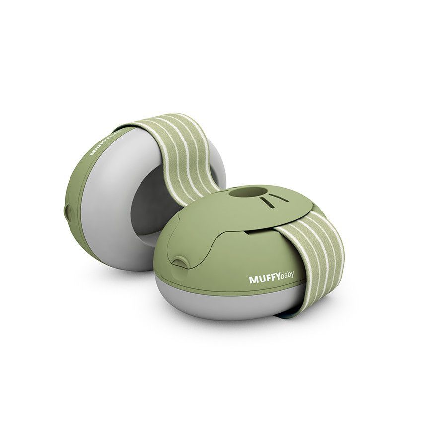Casque anti-bruit pour bébé Muffy vert olive - Vert (Alpine) - Couverture