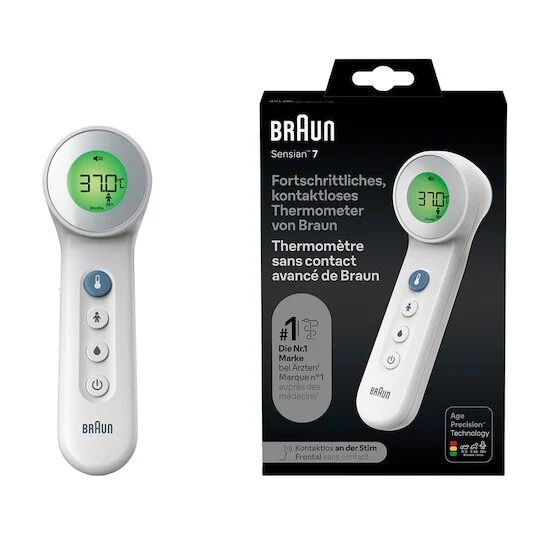 Sensian™ 7 Thermomètre frontal sans contact - BNT400 (Braun) - Couverture
