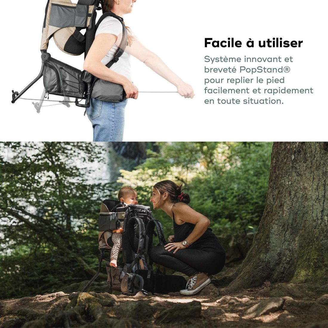Porte-bébé Randonnée Moov & Hike + (Babymoov) - Image 5