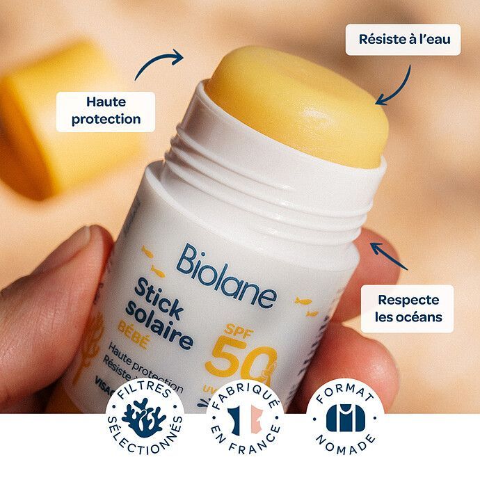 Stick Solaire SPF 50 - 20 ml (Biolane) - Image 4