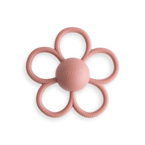 Hochet & Anneau de dentition Daisy (Mushie) - Couverture