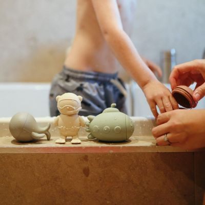 Lot de 4 jouets de bain Sealife (Mushie) - Image 2