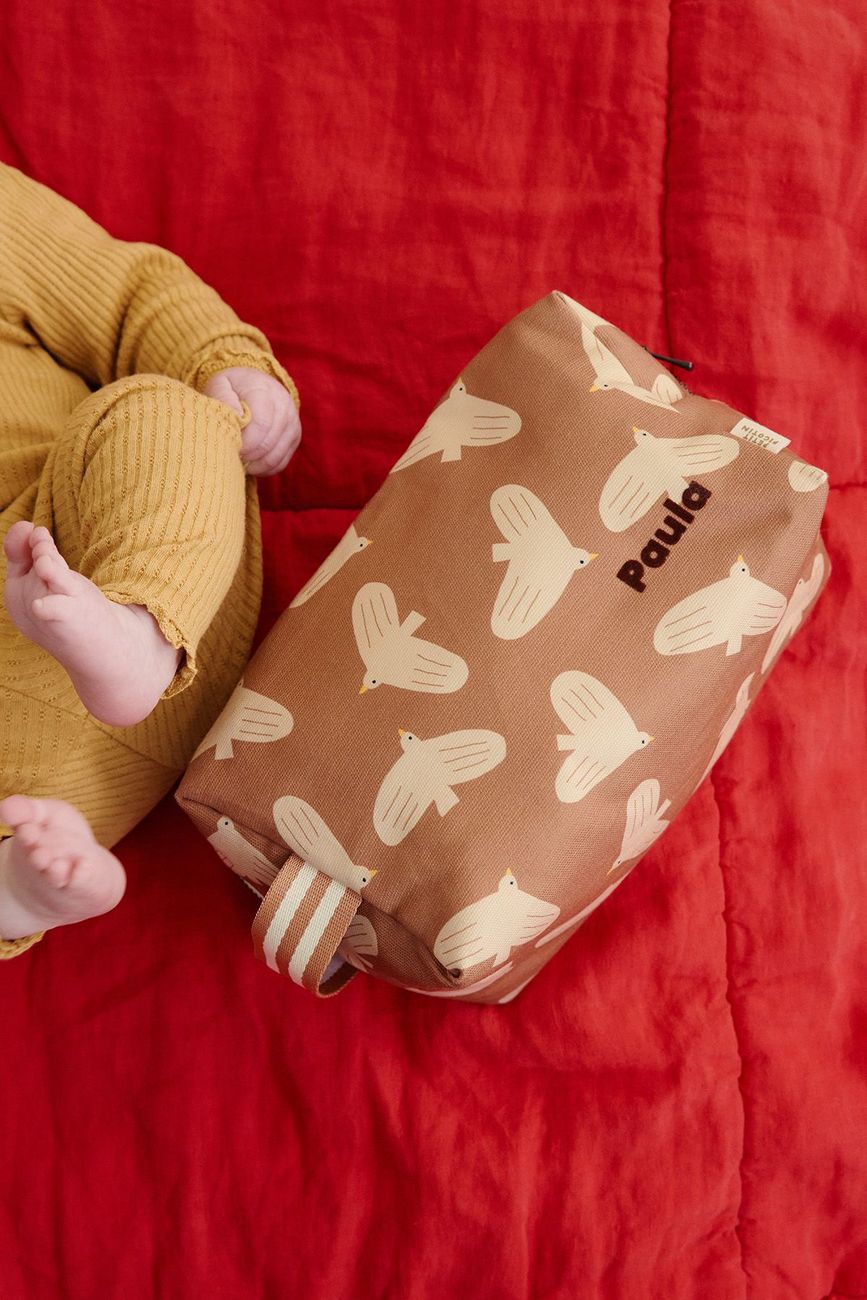 Paulette la (grande) trousse de toilette print (Petit Picotin) - Couverture