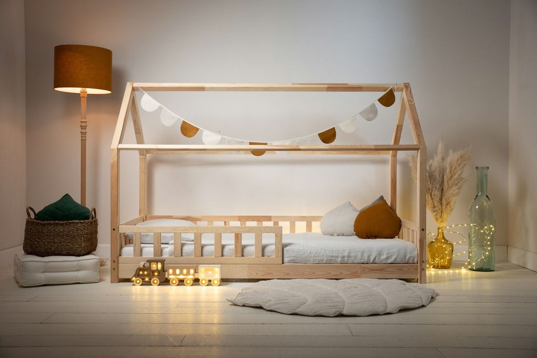 - Lit Cabane K 90x190 cm - Bois Naturel (Mon Lit Cabane) - Image 15