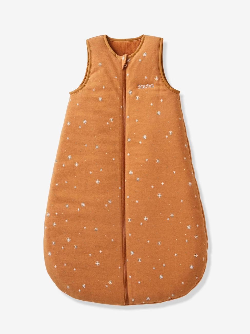 Gigoteuse ouverture centrale Dreamy en coton bio* personnalisable caramel (Vertbaudet) - Image 2