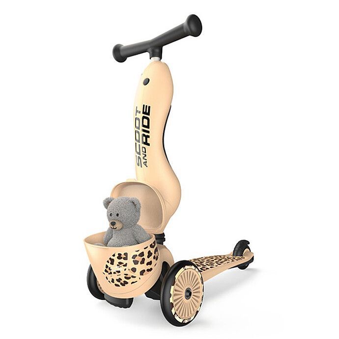 Porteur Trottinette Evolutif Highwaykick 1 Lifestyle - Leopard (Scoot And Ride) - Image 8