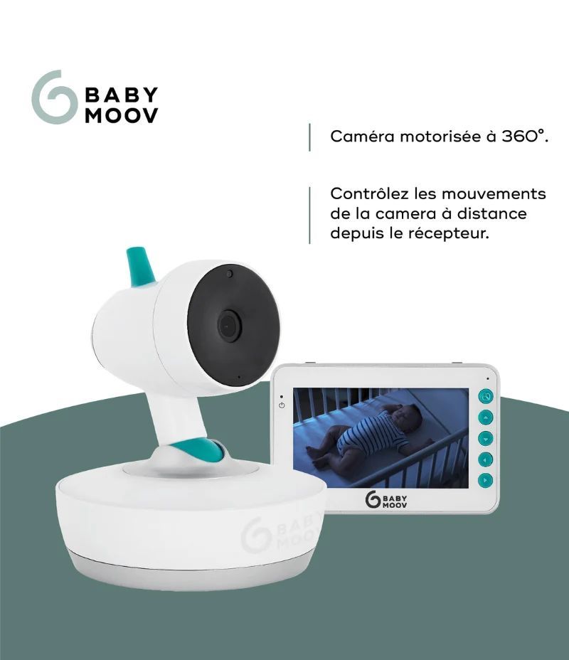 Babyphone Vidéo Reconditionné - Caméra Motorisée - YOO-Moov (Babymoov) - Image 1