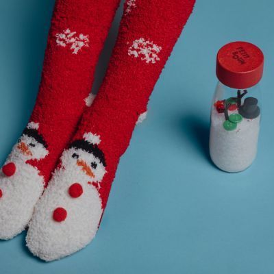 Bouteille sensorielle Noël Bonhomme de neige (Petit Boum) - Image 3