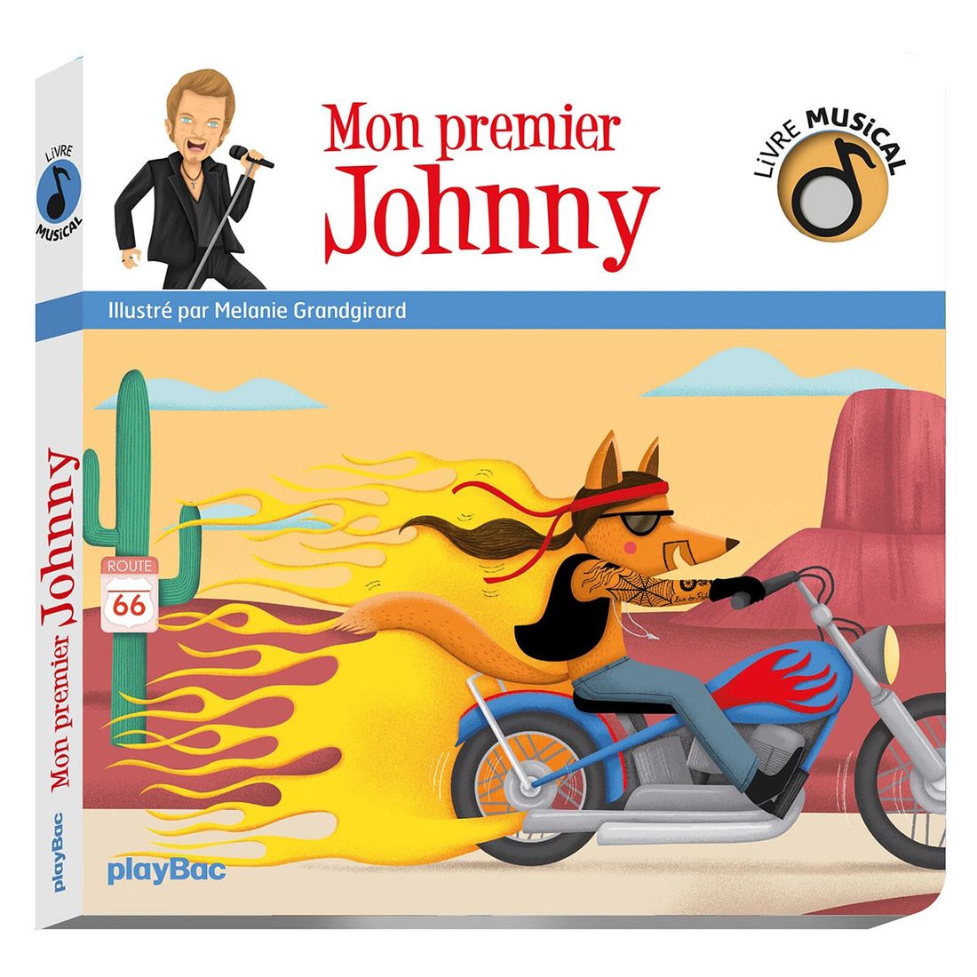 Livre Musical Mon Premier Johnny (playBac) - Couverture