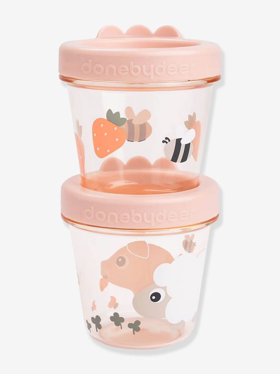 Lot de 2 pots conservation Dotti blush (Done by deer) - Image 2