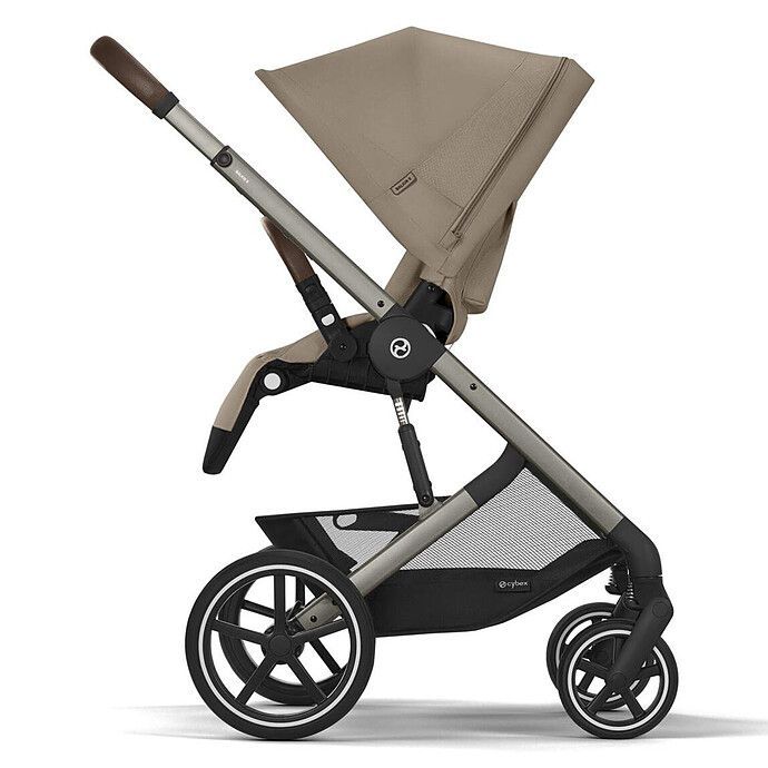 Poussette Citadine Balios S Lux Cadre Taupe - Almond Beige (Cybex) - Image 3