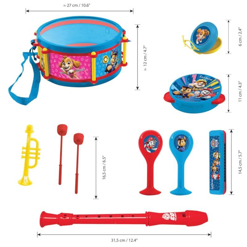 Set musical 7pcs pat’ patrouille (Lexibook) - Image 2