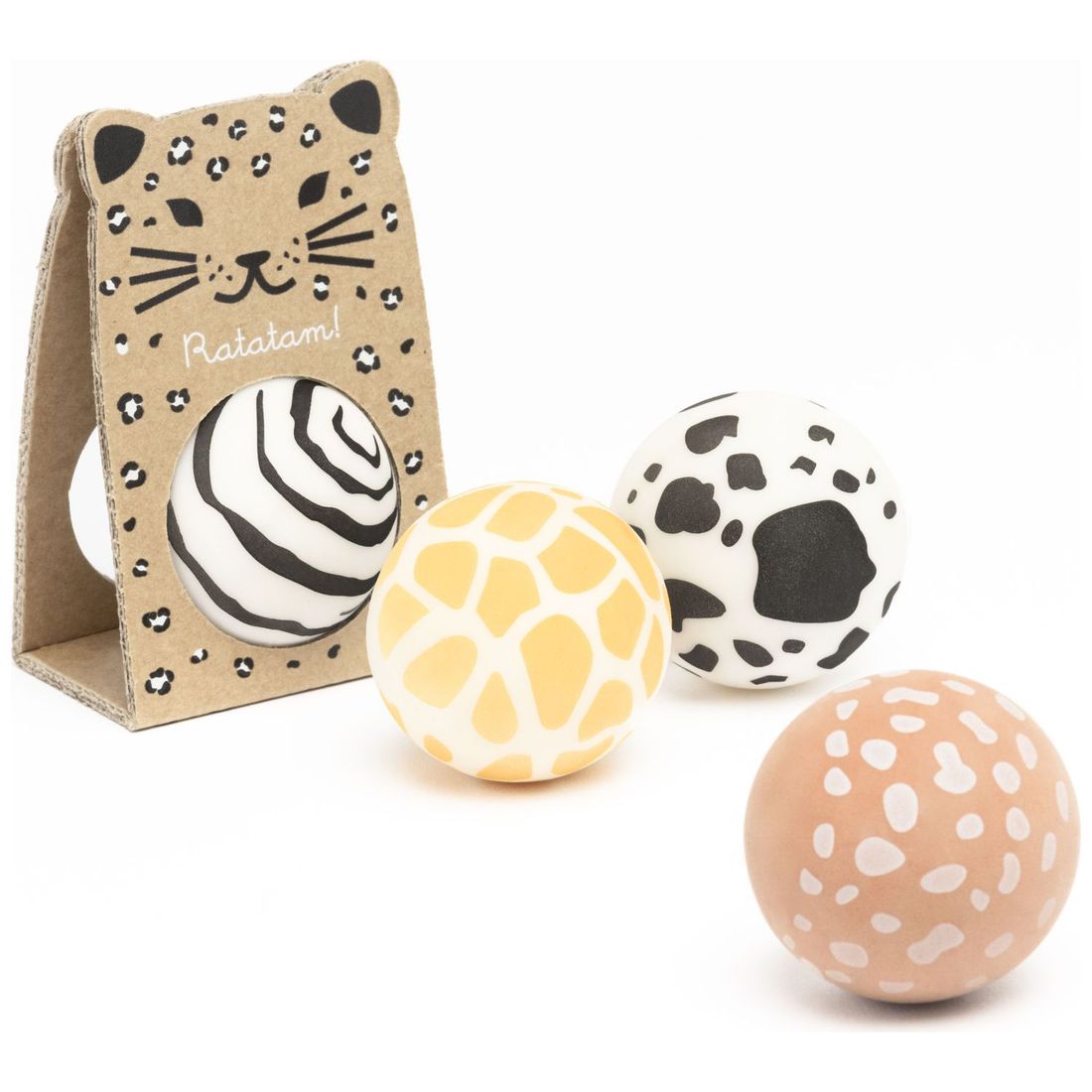 Balle rebondissante Girafe (Ratatam) - Image 2