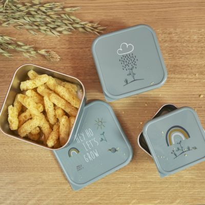 Lot de 3 boîtes à goûter Garden Explorer (Lassig) - Image 3