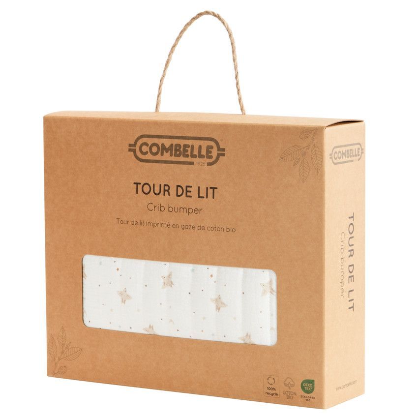 Tour de lit en double gaze Douce Hirondelle écru - Ecru (Combelle) - Image 3