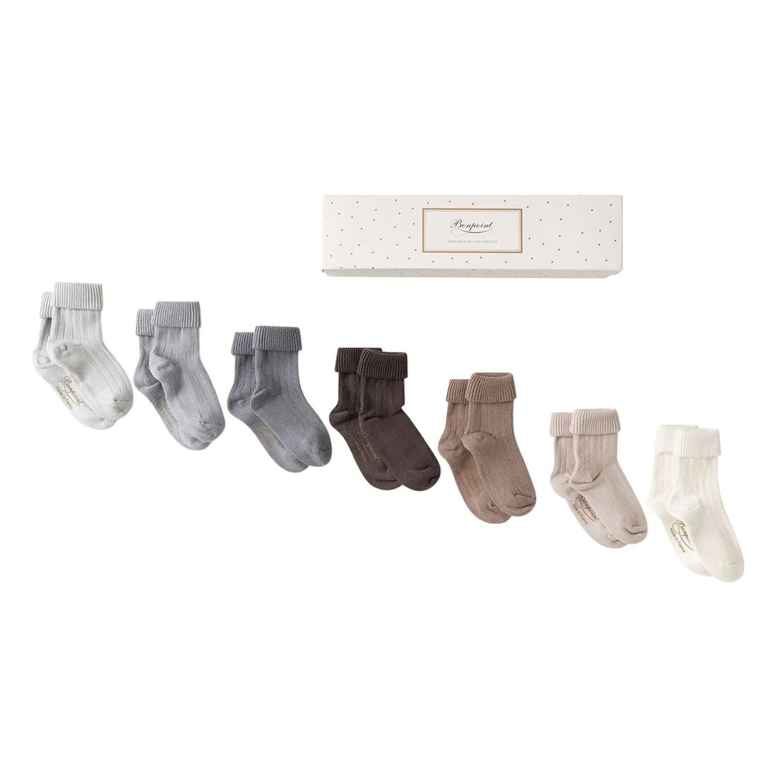 Bonpoint - Semainier Chaussettes (Bonpoint) - Couverture