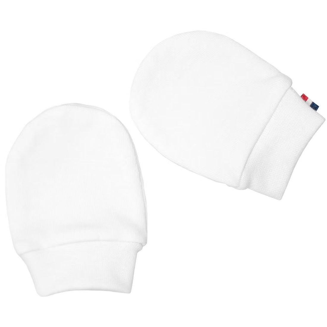 Moufles Naissance En Coton Gants Bébé Anti Griffures Blanc (Sevira Kids) - Couverture