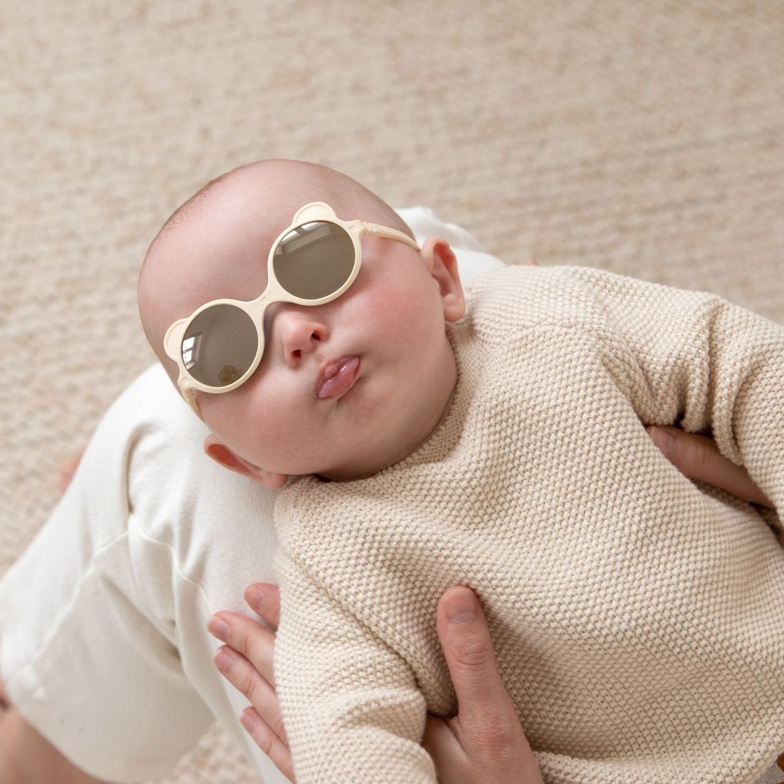 Lunettes de soleil Ourson Crème (0-12 mois) (KI ET LA) - Image 3