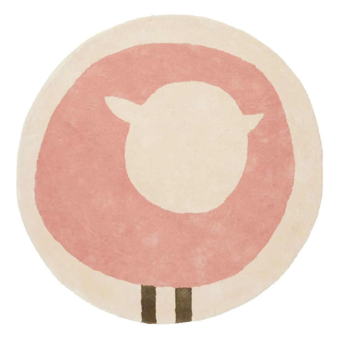 Bleuu-studio - Tapis rond Mouton (Bleuu Studio) - Image 1