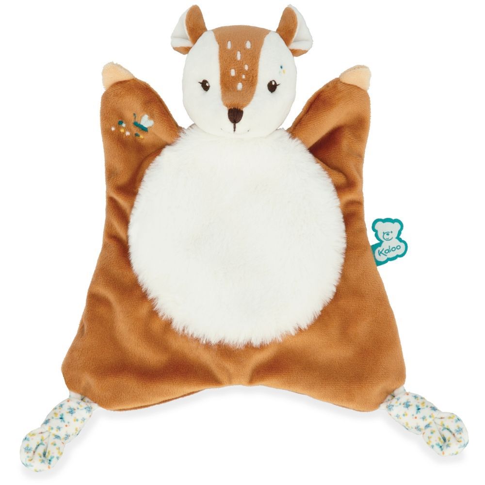 Doudou plat Nathan le faon (Kaloo) - Couverture