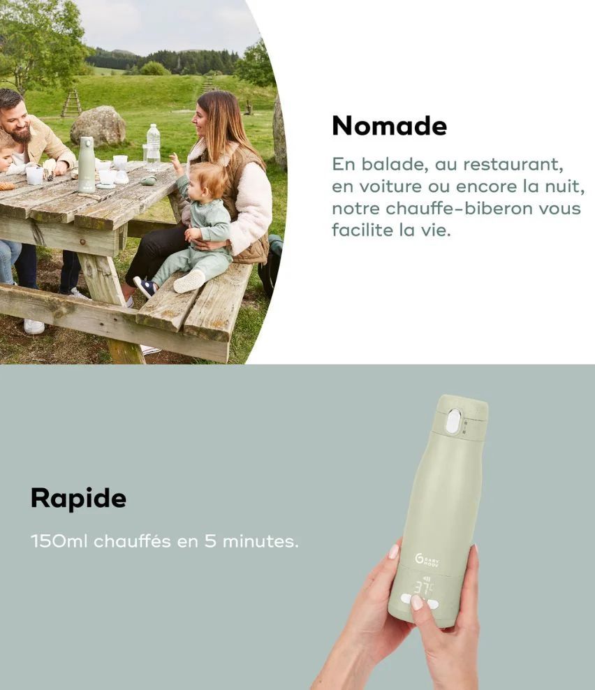 Chauffe-biberon Moov & Feed Reconditionné (Babymoov) - Image 7