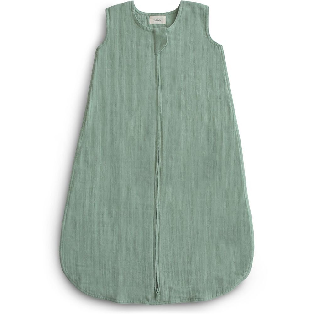 Gigoteuse légère TOG 0,5 en coton bio Roman Green (0-6 mois) (Mushie) - Couverture