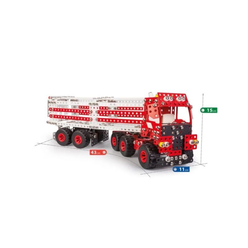 Jeu de construction 10 en 1 premium truck constructor pro - 1141 pcs (Icare) - Image 2