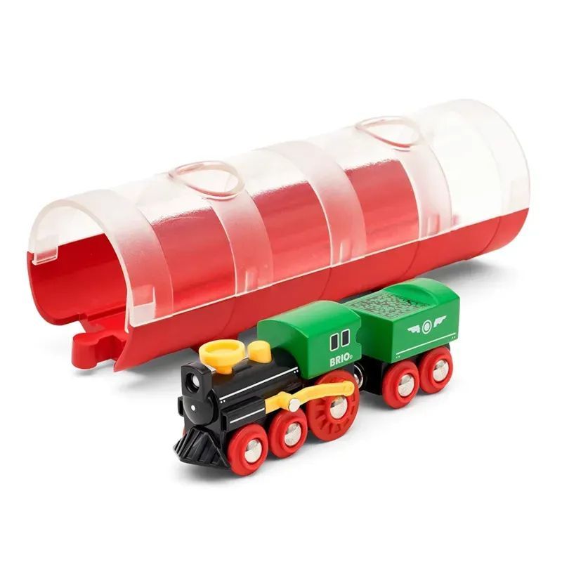 Train à vapeur et tunnel (Brio) - Image 1