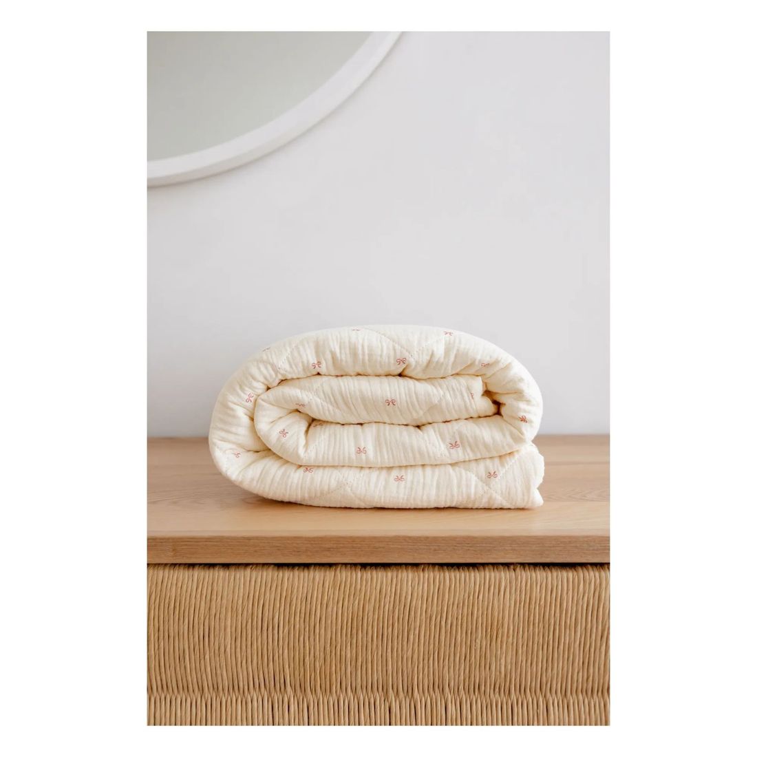 Soft Spot - Couverture matelassée Ribbon en coton bio (Soft Spot) - Image 1