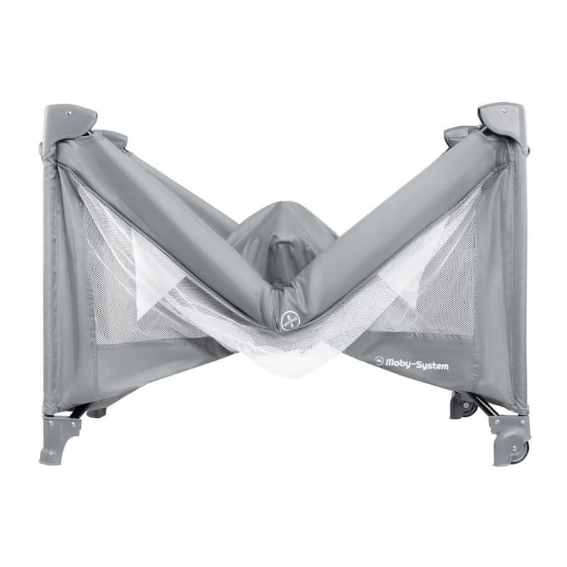 Lit parapluie +matelas 126*66*72 pliable (Moby System) - Image 2