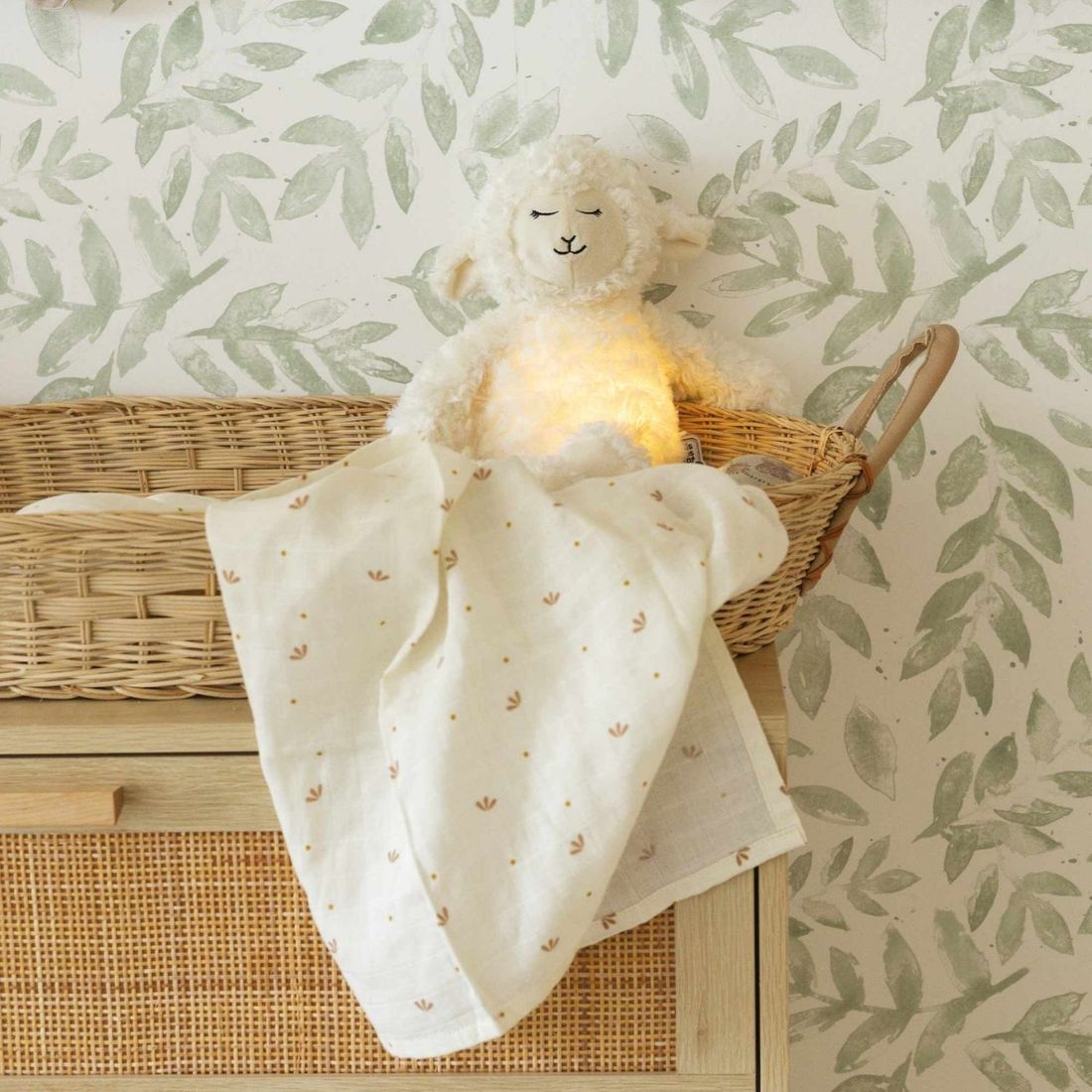 Lot de 3 langes en mousseline Gatsby écru (70 x 70 cm) (Trois Kilos Sept) - Image 1