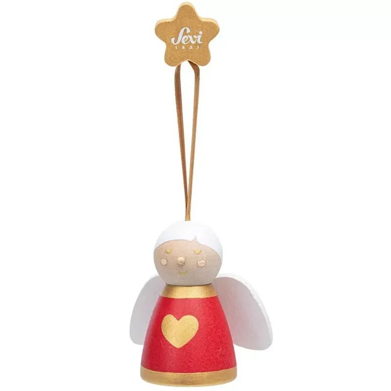 Set déco noël rouges 3 pcs (Sevi) - Image 2