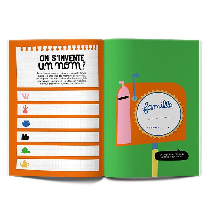 Livre à Compléter Ma Tribu Recomposée (Minus Editions) - Image 3