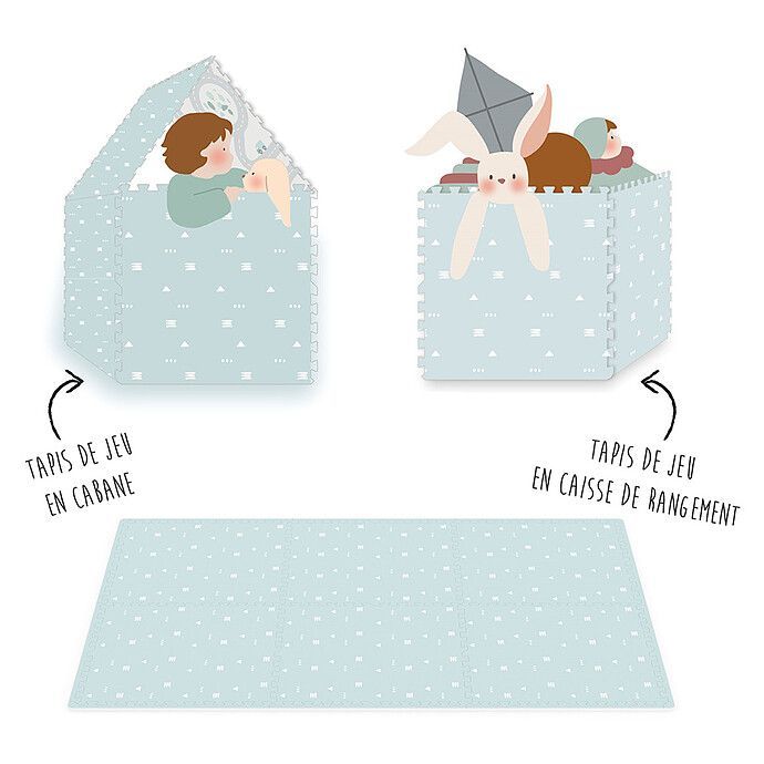 Tapis de Jeux Réversible TILOO - Roadmap & Icons (Play & Go) - Image 5