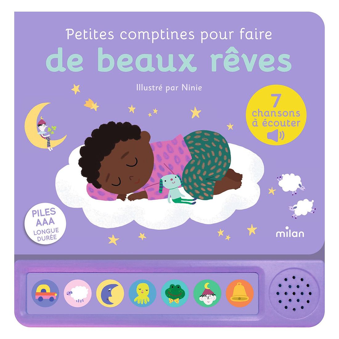 Petites Comptines pour Faire de Beaux Rêves (Milan) - Couverture