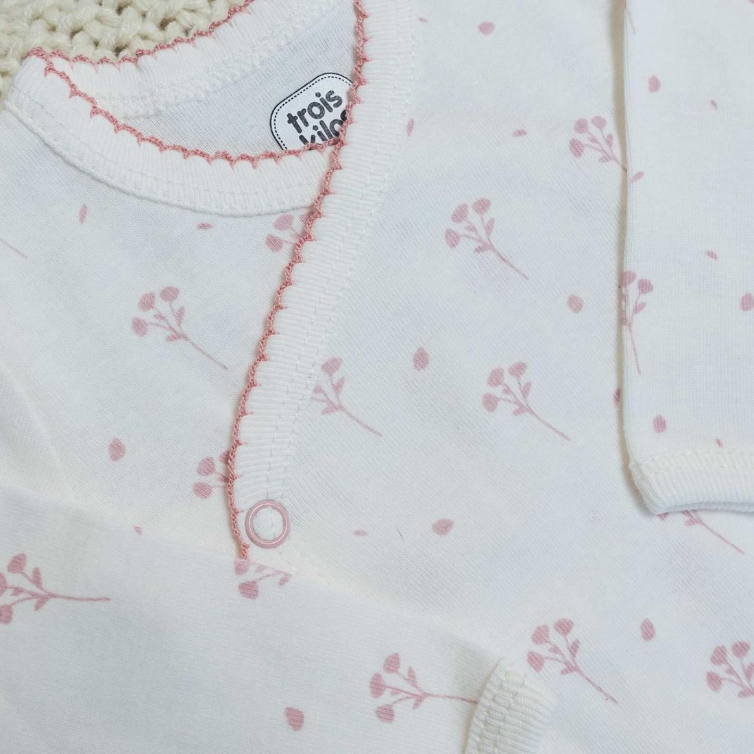 Kit de naissance Floral 6 pièces (1 mois) (Trois Kilos Sept) - Image 5