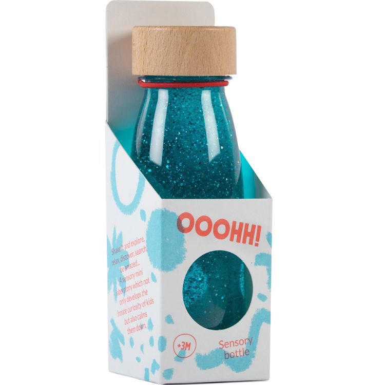 Bouteille sensorielle Float Turquoise (Petit Boum) - Image 6