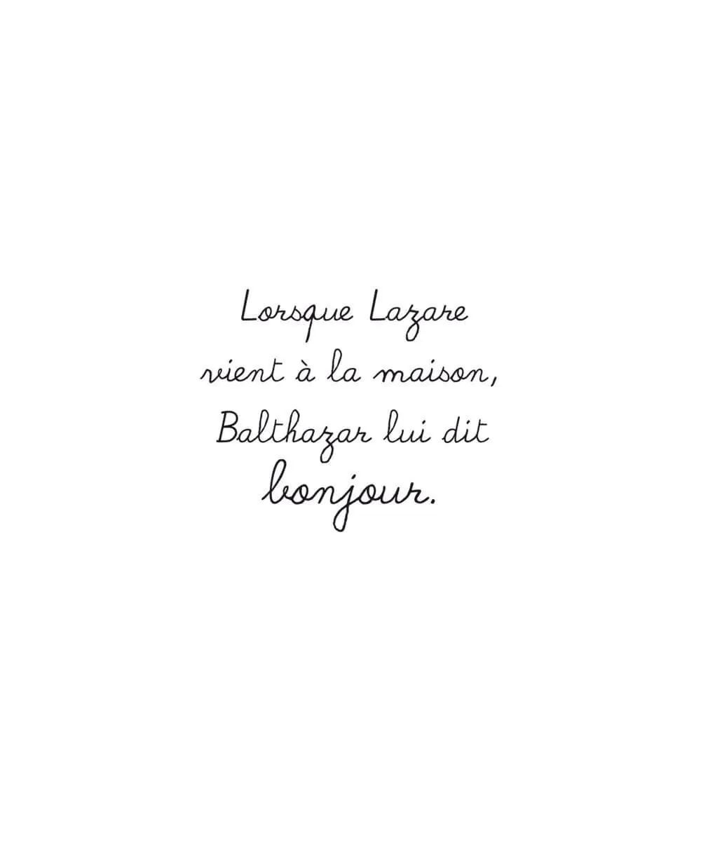 Livre Bébé Balthazar - Bonjour Au revoir (Petit Picotin) - Image 3
