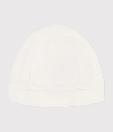 Bonnet naissance bébé mixte en coton uni (Petit Bateau) - Image 1
