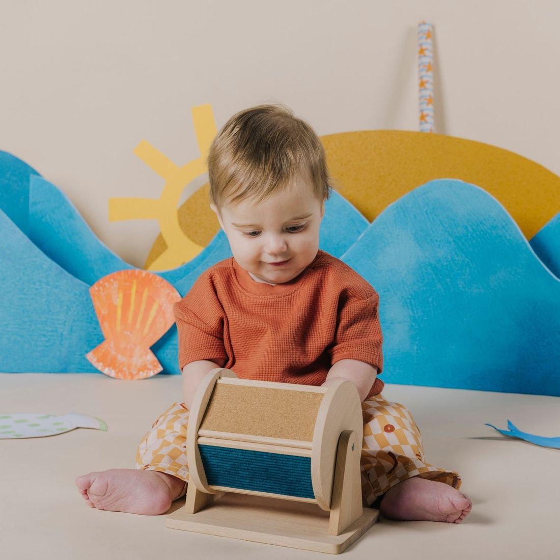 Rouleau sensoriel bébé Sensory Roller (Petit Boum) - Image 3
