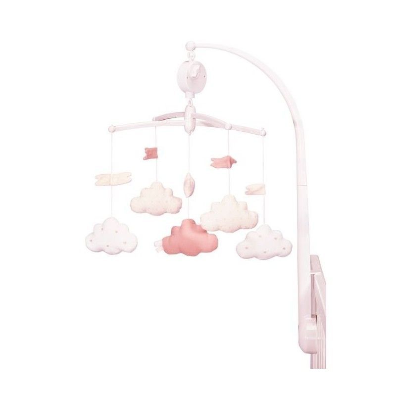 Mobile musical Rose Lily Poudrée (Sauthon) - Couverture